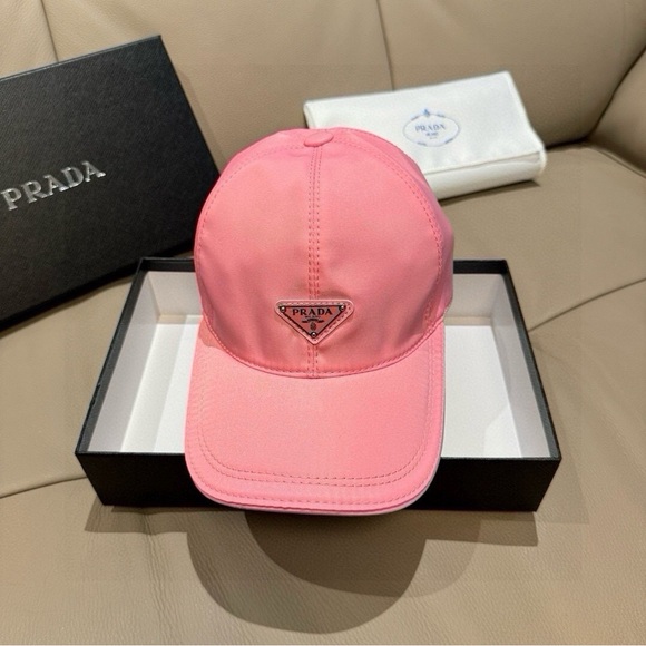 Prada Vibrant Pink Cap - Picture 1 of 8